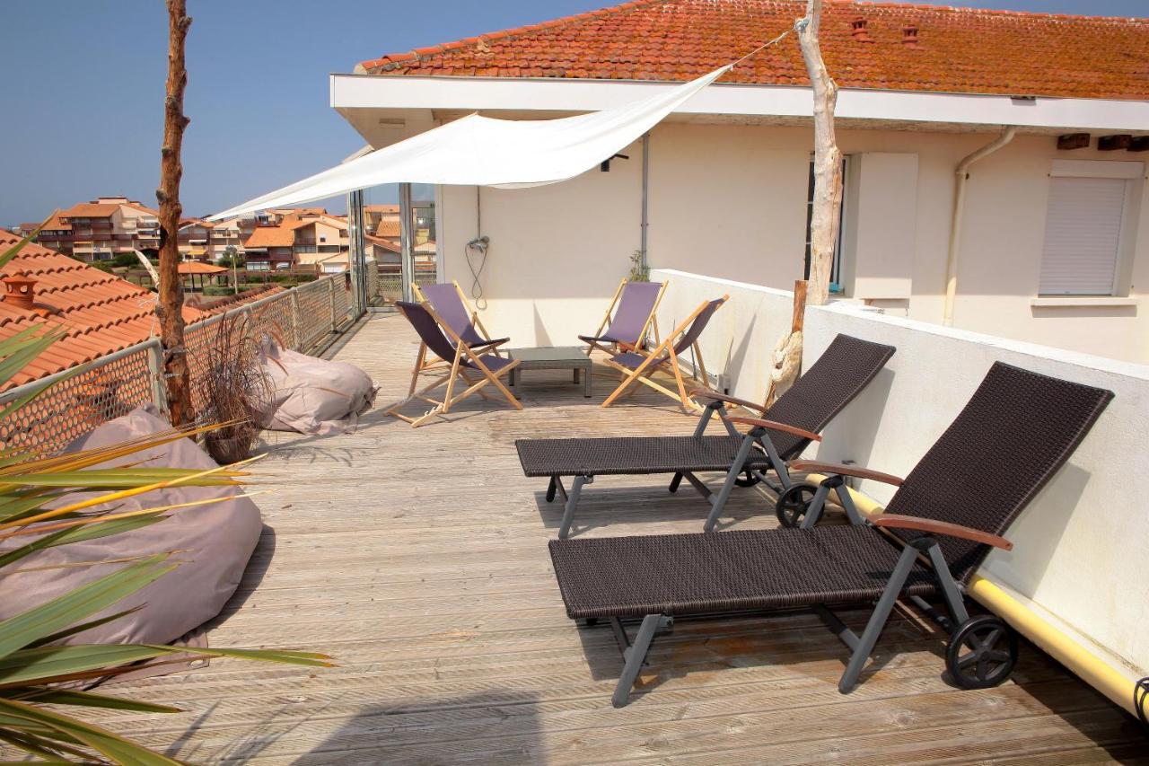Hôtel Océan Capbreton Exterior foto